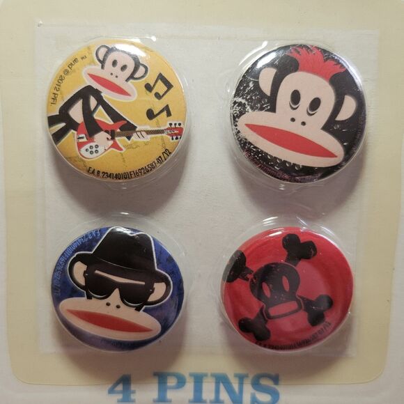 *Sale*NEW Paul Frank for Target 4 Julius Monkey Rock Star Guitarist Guitar Retro - Picture 2 of 9